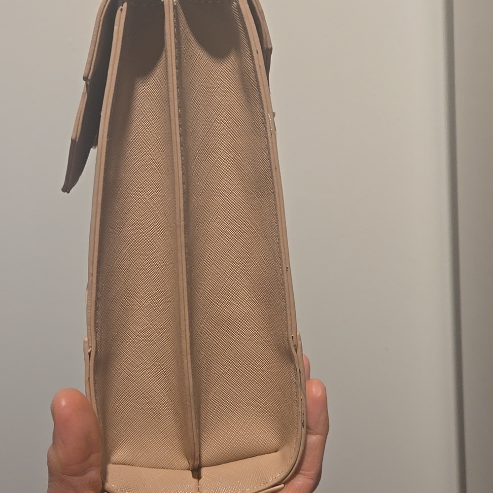 Trina Turk Beige Satchel NWT - Picture 6 of 11